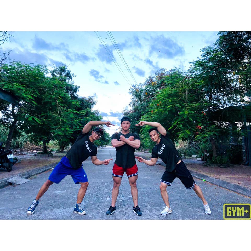 ÁO TẬP GYM NAM ASRV NGẮN TAY | BigBuy360 - bigbuy360.vn