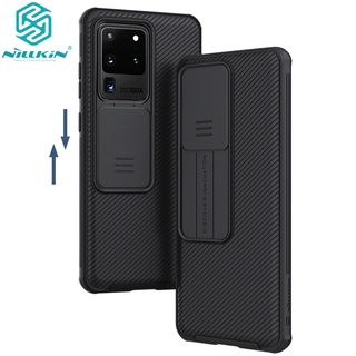 Ốp điện thoại mặt nhám nắp trượt bảo vệ camera cho Samsung Galaxy Note 20 S20+ S20 Plus Note20 Ultra 5G A51 A71