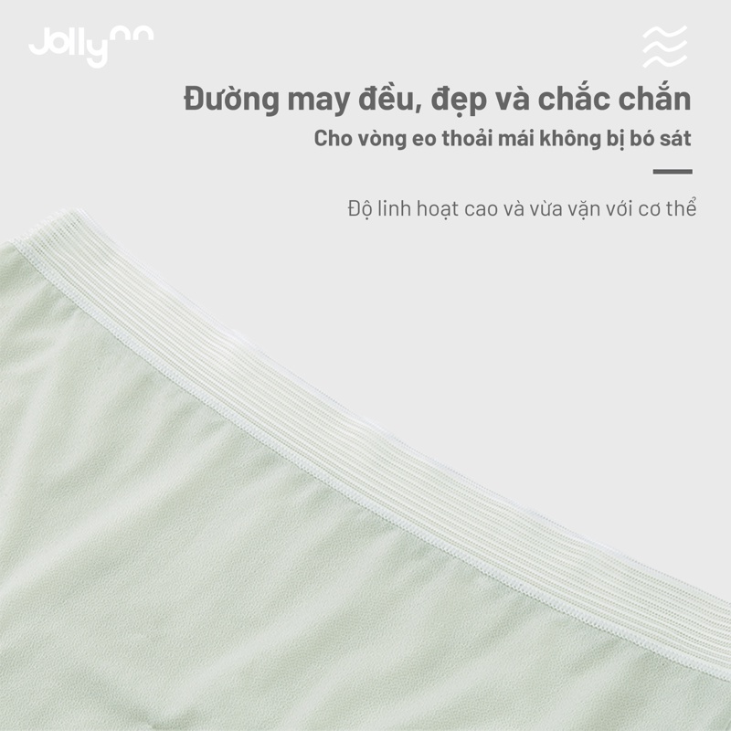 Quần lót nữ Thái Lan cao cấp Jollynn Panties Cool-Fit vải thoáng khí, kháng khuẩn, mát lạnh khi chạm vào da.