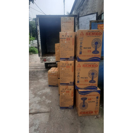 Quạt bàn sải cánh 400 Senko B1616  quạt khỏe chạy êm /BH 12 Tháng