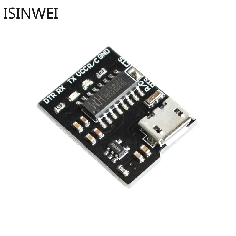 WEMOS CH340G CH340 Breakout 5V 3.3V Micro USB to TTL Serial Module For Arduino Downloader Pro Mini