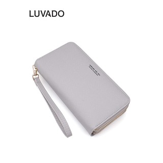 Ví nữ cầm tay đẹp dáng dài FOREVER FOR YOU đựng tiền điện thoại nhiều ngăn thời trang cao cấp LUVADO VD427