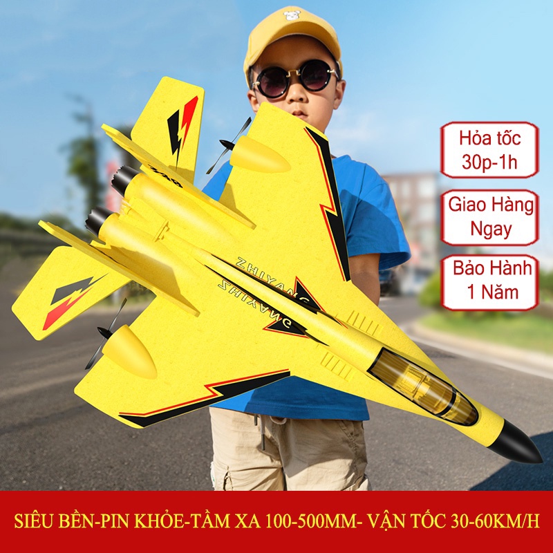Máy Bay Điều Khiển Từ Xa MIG-530, Su 27, Su 35 Pin Trâu Siêu Bền