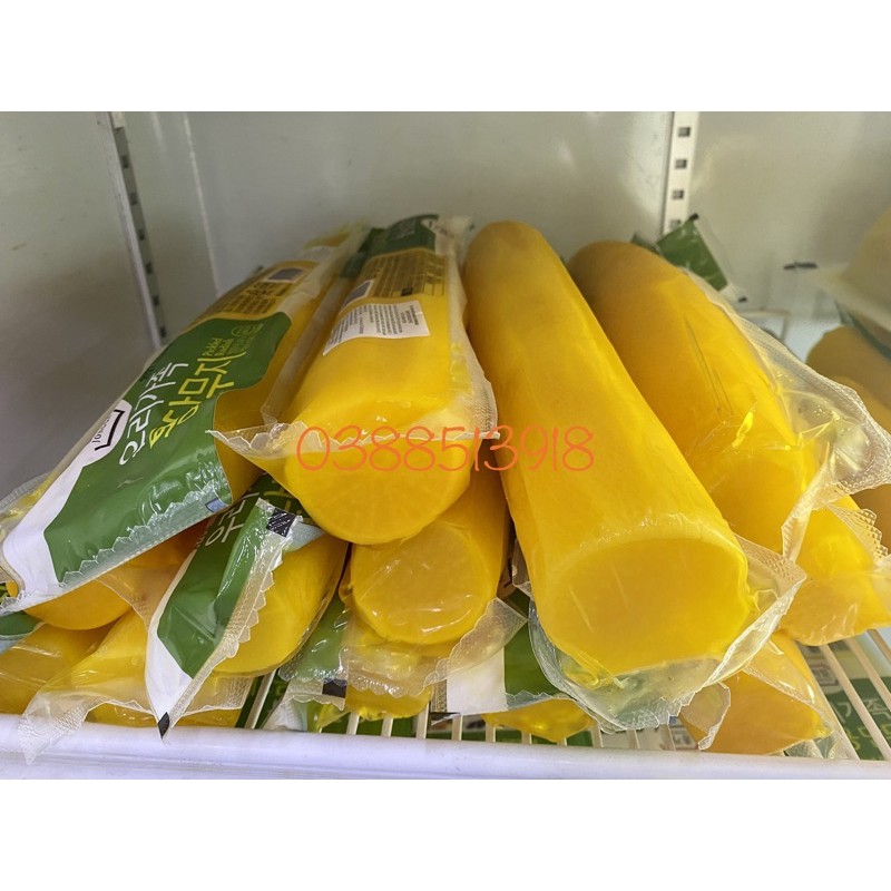 <HOT> Củ cải vàng muối nguyên cây Hàn Quốc 550gr