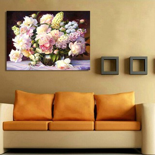 1x Diamond Painting Flowers Full Drill 5D Embroidery Cross DIY Wall Home Decor
