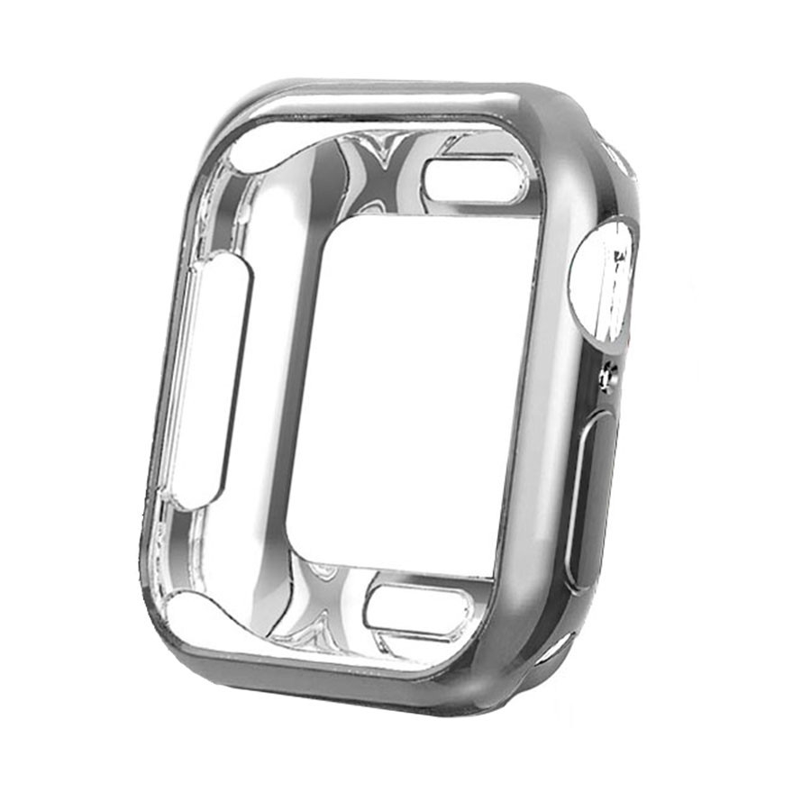 Ốp Nhựa Tpu Chống Nước Bảo Vệ Mặt Đồng Hồ Thông Minh Iwatch 38 40 42 44 mm 1/2/3/4