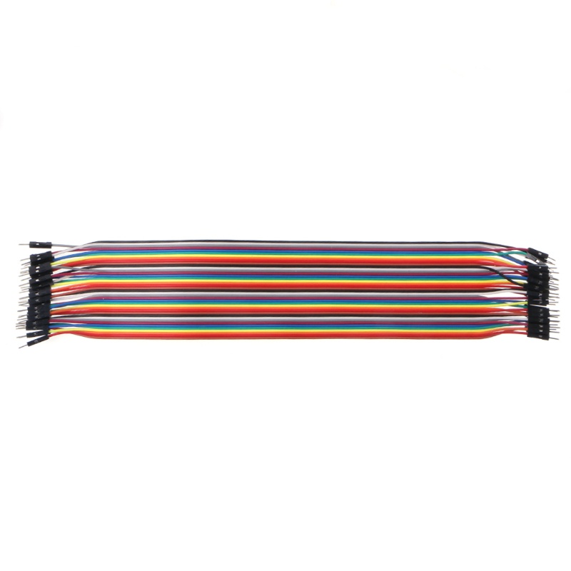 Set 40 Dây Cáp M-F M-M F-F Nhiều Màu Sắc Dùng Để Làm Bảng Mạch Breadboard