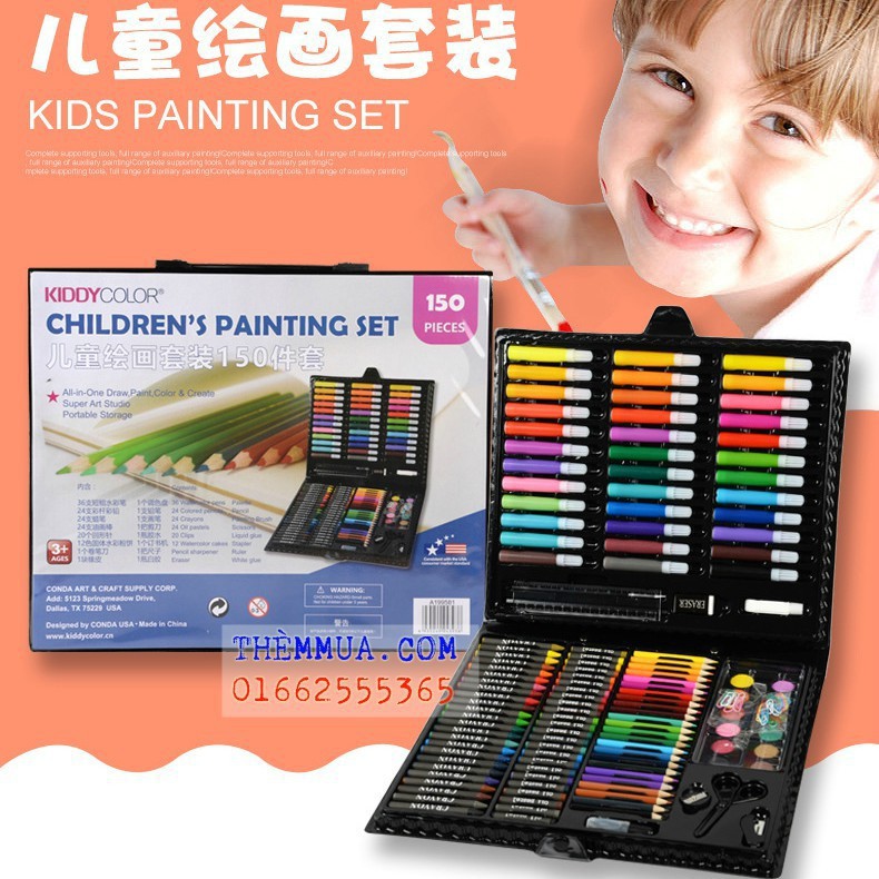 HỘP MÀU 150 CHI TIẾT