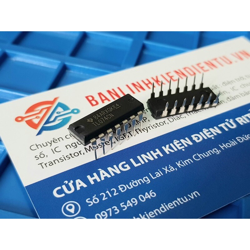 [Combo 5 chiếc] TL074CN TL074 IC Số DIP-14 (hàng nhập khẩu)
