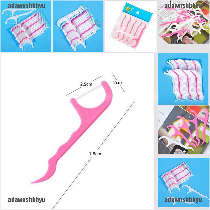 Set 25 Cuộn Chỉ Nha Khoa Làm Sạch Răng Bằng Nhựa