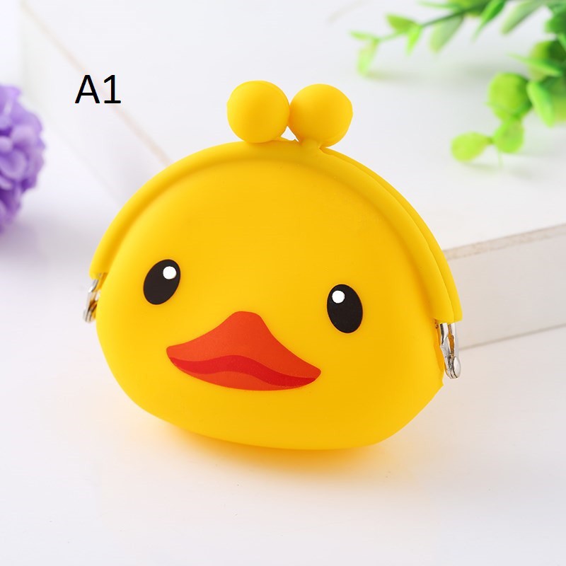 Silicone Coin Purse Cute Animal women pouch Children Gift
