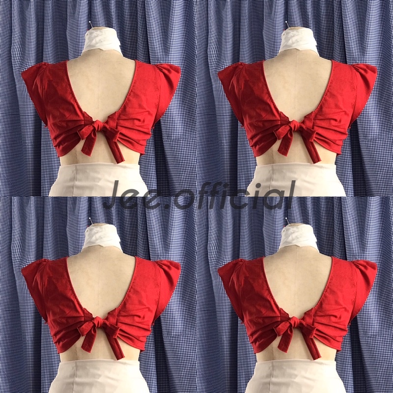 Jee - Red Butterfly top