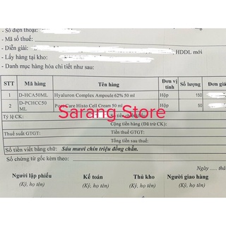 Tinh Chất Cấp Ẩm HISTOLAB HYALURON COMPLEX AMPOULE 62% 50ml [Sarang Store]