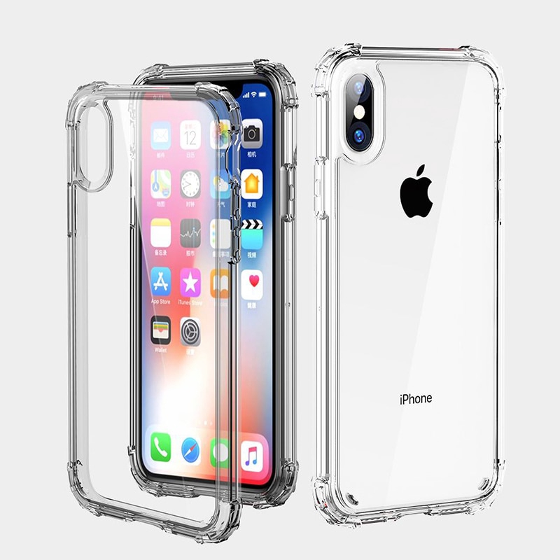 Ốp Điện Thoại Trong Suốt Chống Sốc Cho IPHONE X XS XR XS MAX 8 7 6 6S PLUS 5 11 PRO MAX | BigBuy360 - bigbuy360.vn