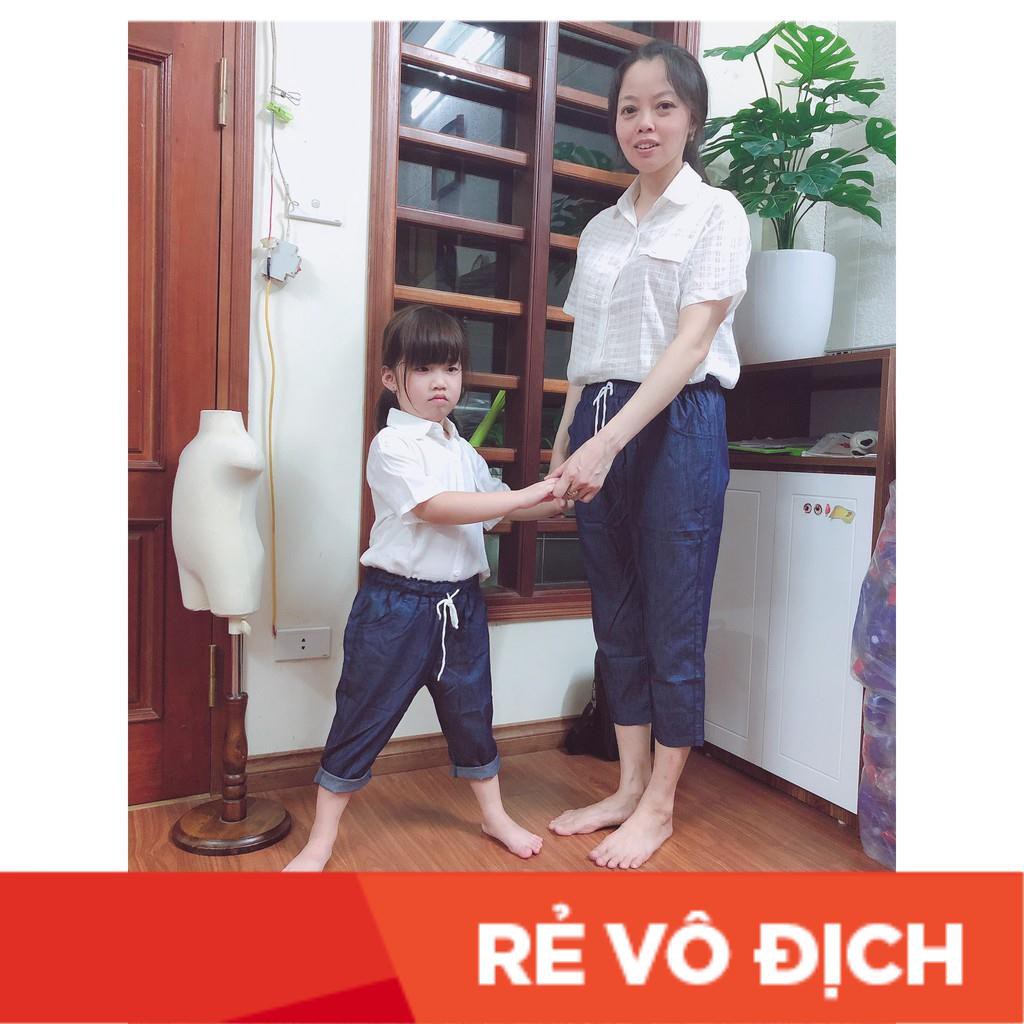 Áo sơ mi bé gái màu trắng. Size 18-50kg. Mặc đi học, đi chơi đều đẹp