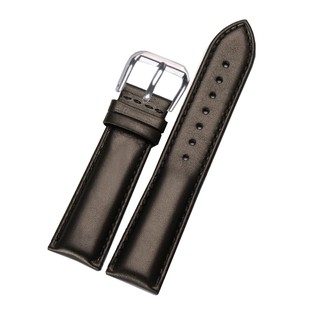 Dây đồng hồ da bò thật Bo-09 mẫu KHÓA CÀI size 18 20 22 tặng chốt lò xo