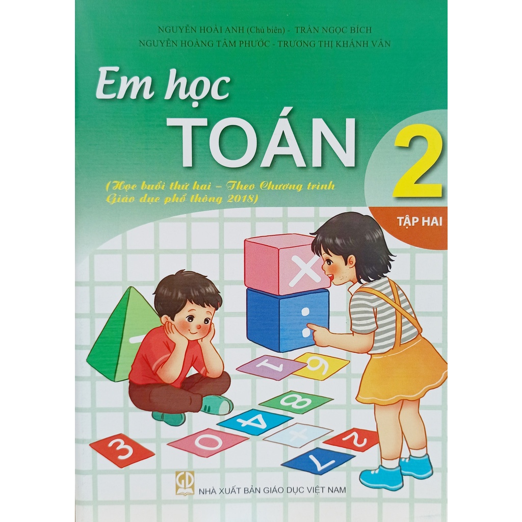 Sách - Em học Toán lớp 2 tập 2