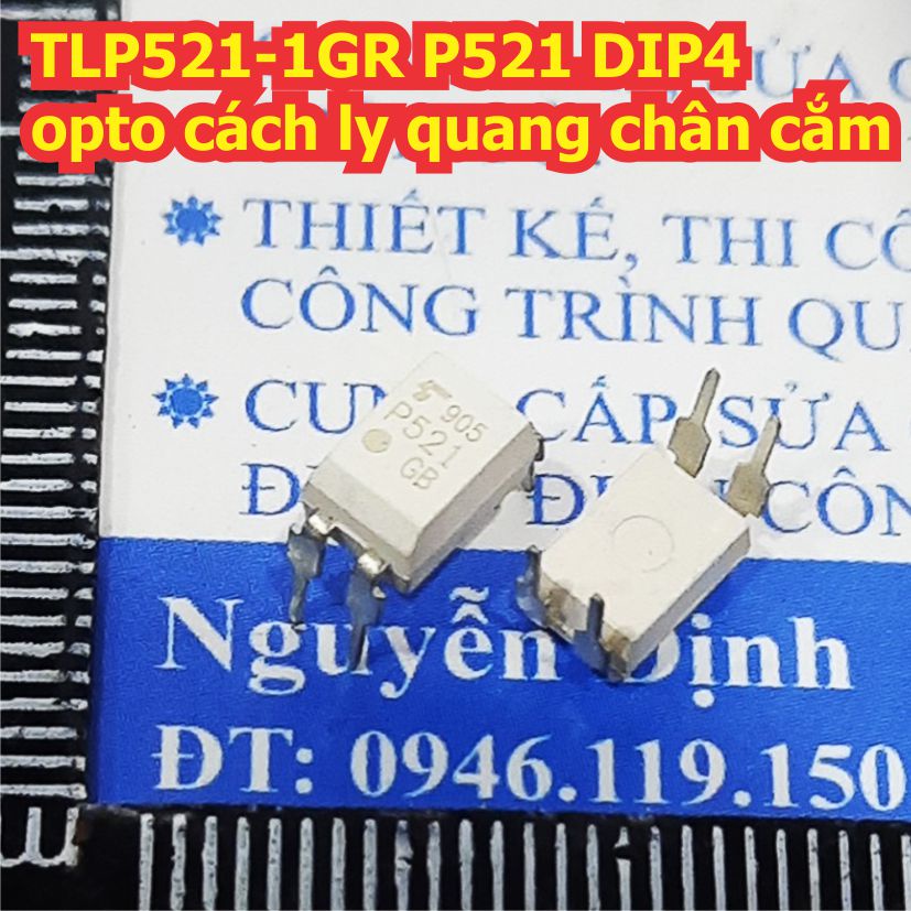 10 con TLP521-1GR P521 GB GR DIP-4 opto cách ly quang chân cắm KDE1215
