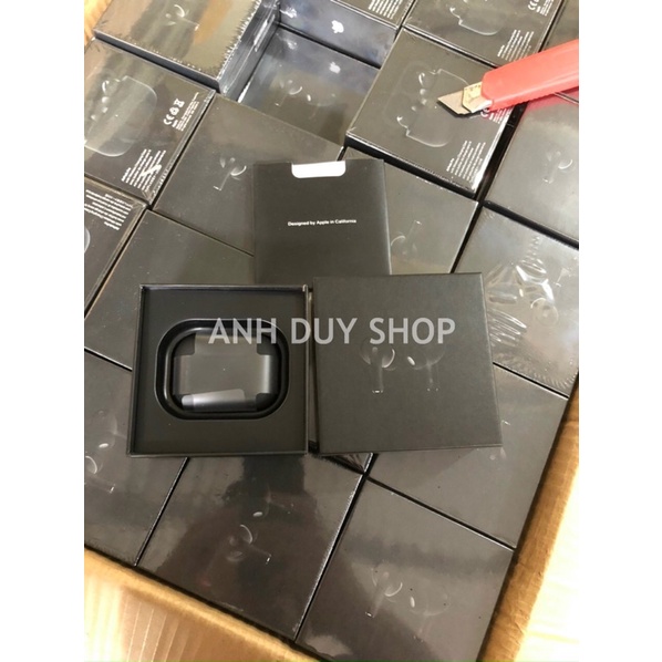 Tai Nghe Không Dây Bluetooth Màu Đen Nhám Phiên Bản Cao Cấp Pro, Âm thanh Vòm Chống Ồn, Định Vị, Đổi Tên