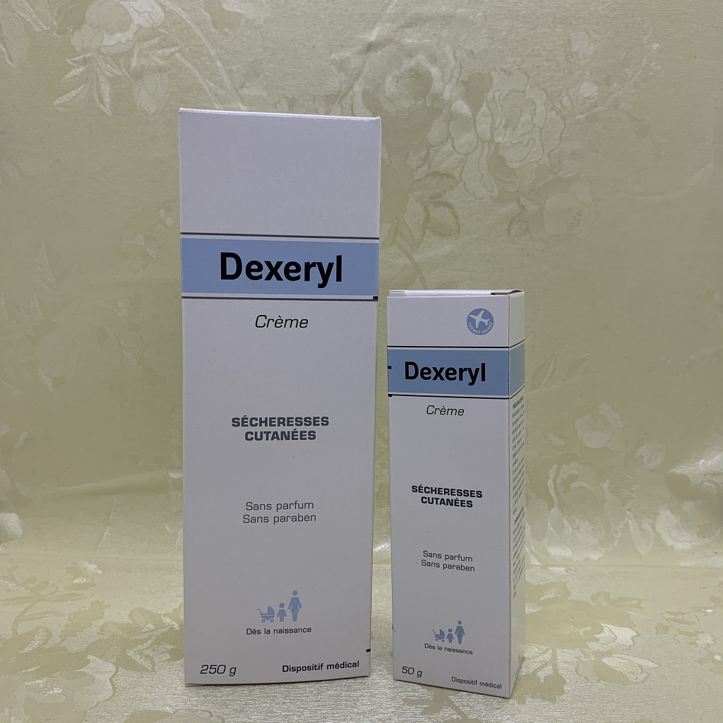 Kem Dexeryl pháp 50gr  - 250gr, dưỡng ẩm, dưỡng da cho bé mịn màng, nhất là bé da khô, chàm, da cơ địa