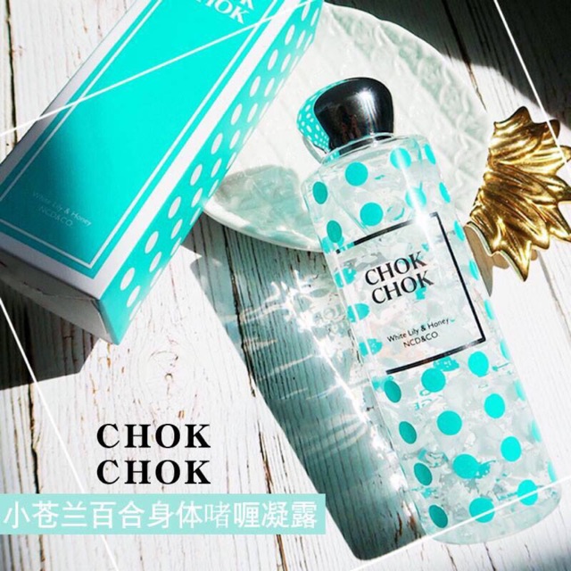 SỮA DƯỠNG THỂ #CHOK_CHOK WHITE LILY & HONEY SILK BODY GEL