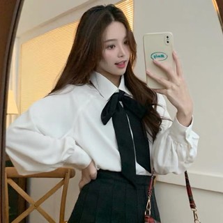 [Hàng order] Áo sơ mi trắng tay bồng