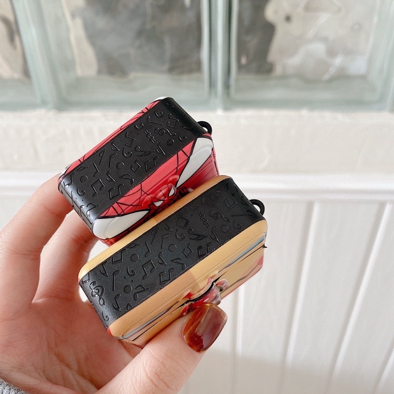 Case Airpod 1/2/Pro/3 Hình Hộp Bearbrick Marvel 3D 2022