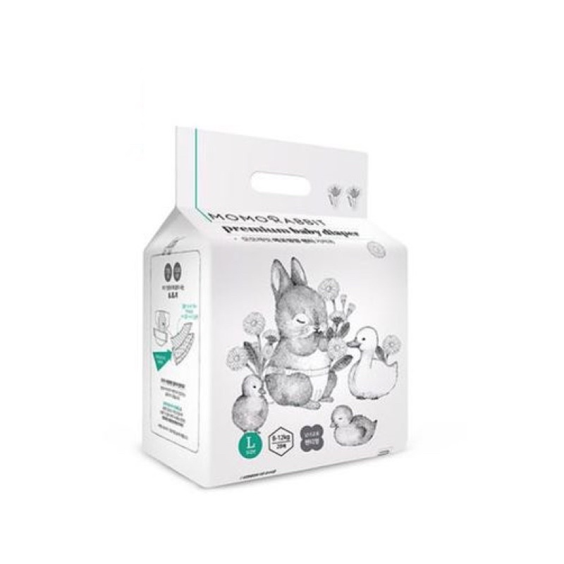 Tã/ bỉm Momo Rabbit dán/ quần đủ size S36/ M32/ L30/ XL28/ L28/ XL22/ XXL18/ M30 nội địa Hàn Quốc