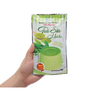 [Freeship] Bột rau câu TRÀ SỮA MATCHA DRAGON - Gói 106gr