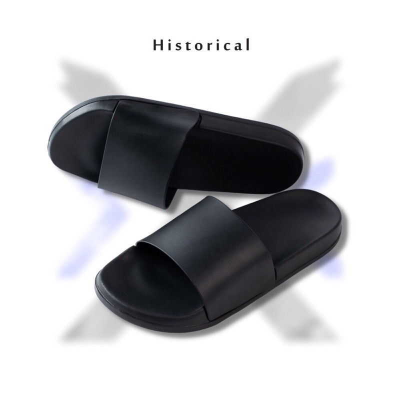 Dép Quai Ngang HISTORICAL unisex. Cực bền, siêu êm, chống thấm nước, chống trơn trượt