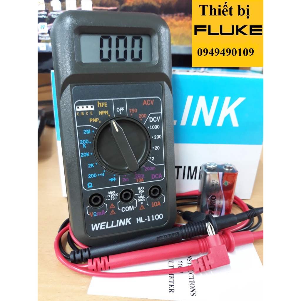 WELLINK HL - 1210 Đồng hồ vạn năng điện tử Wellink HL-1210