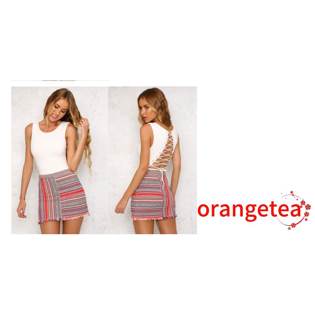 Bộ bodysuit ren liền thân cổ chữ V không tay cho nữ | BigBuy360 - bigbuy360.vn