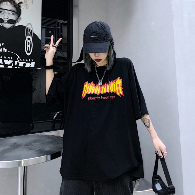 Áo thun tay lỡ Unisex, áo phông tay lỡ form rộng A22 | BigBuy360 - bigbuy360.vn