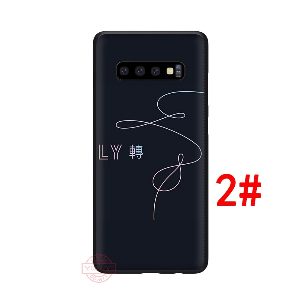 Ốp điện thoại từ nhựa dẻo in chữ đa dạng cho Samsung Galaxy S7 Edge S8 S9 S10 Plus Note 8 9