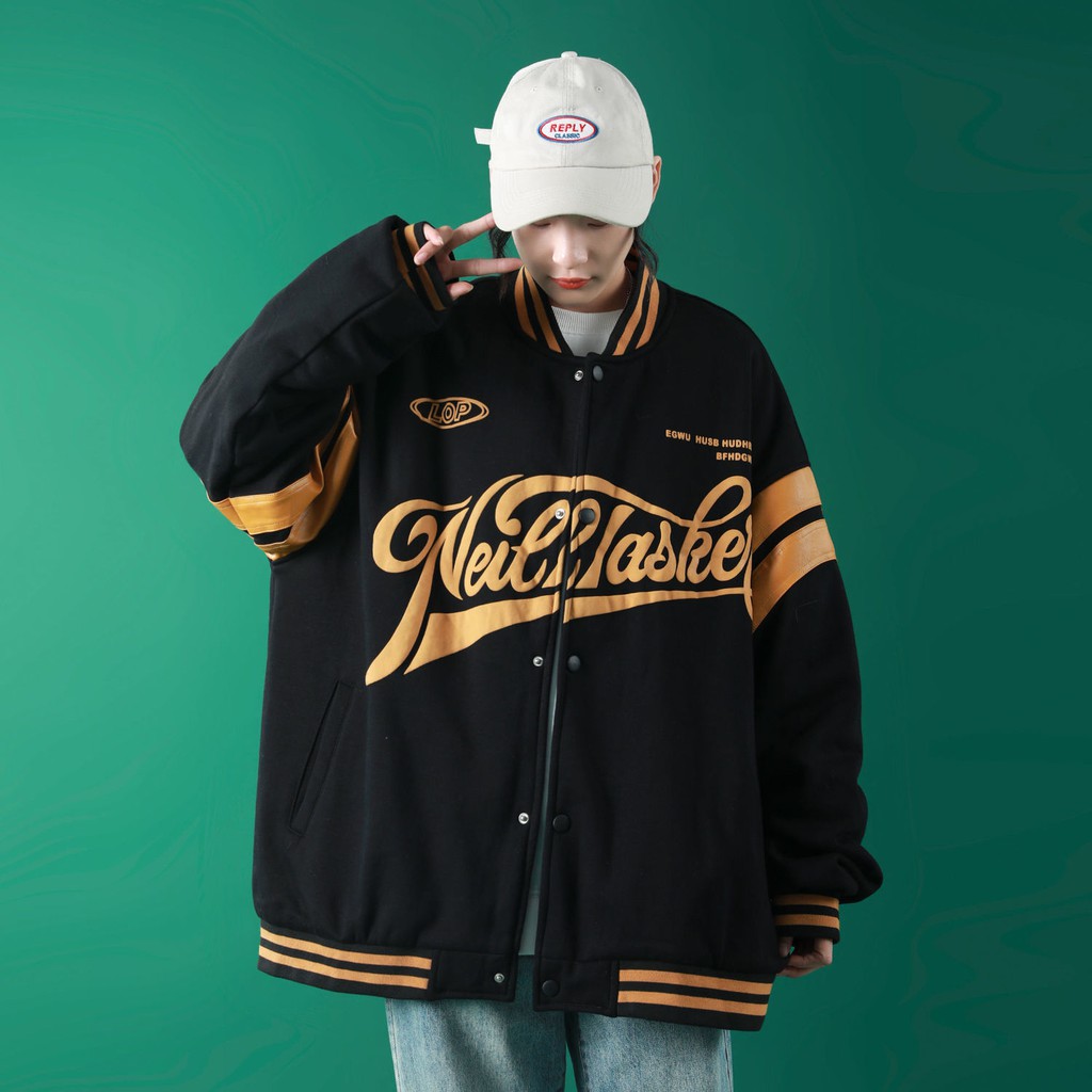 Áo Khoác Bóng Chày Thời Trang Hàn Quốc 2021 Cho Cặp Đôi | BigBuy360 - bigbuy360.vn