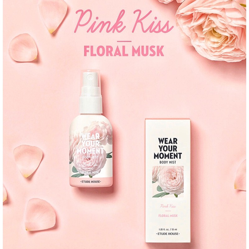 Nước hoa toàn thân body mist Wear Yout Moment hương Pink Kis