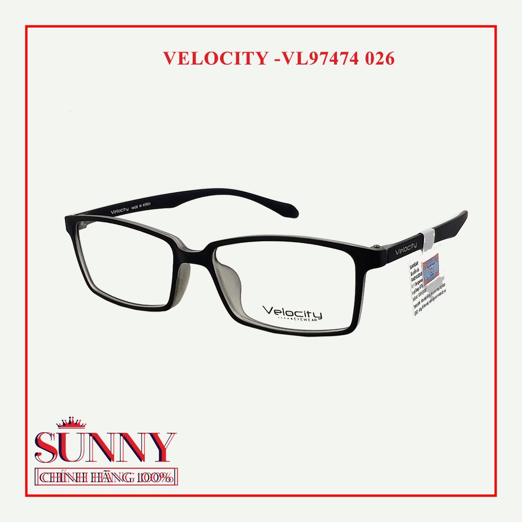 VL97474 - Gọng kính nam nữ Velocity chính hãng, bảo hành toàn quốc
