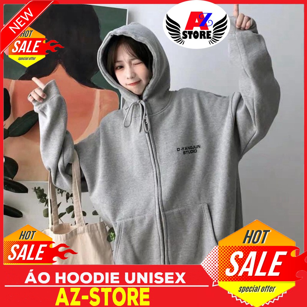 (FREESHIP) ❤ ÁO HOODIE - ÁO KHOÁC NỈ YANGJUN (HD1240 - Studio) đủ Size M,L,XL