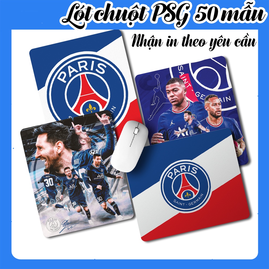 Lót Chuột PSG, Bàn Di Chuột PSG Cực Đẹp, In Lót Chuột Theo Yêu Cầu