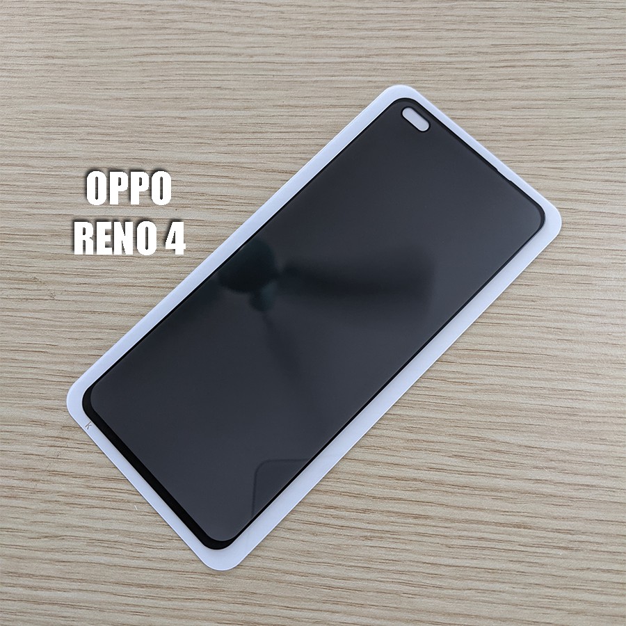 Kính cường lực chống nhìn trộm Oppo Reno 4