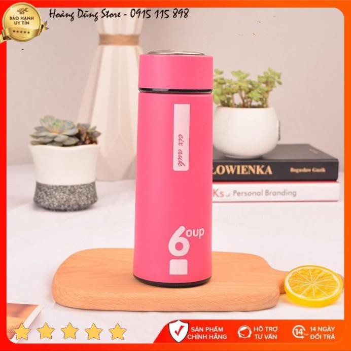 💥💥 Bình đựng nước giữ nhiệt lõi thủy tinh 6OUP nhiều màu sắc dung tích 450ml  giadunghuylinh