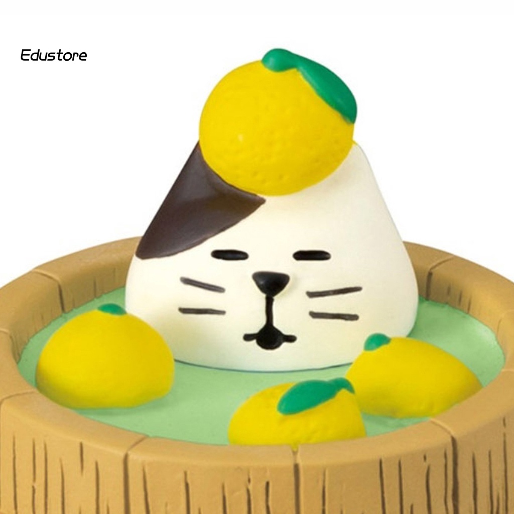 Mô hình trang trí hình mèo và quả bưởi tay nghề thủ công tốt thân thiện với môi trường cho bộ sưu tập