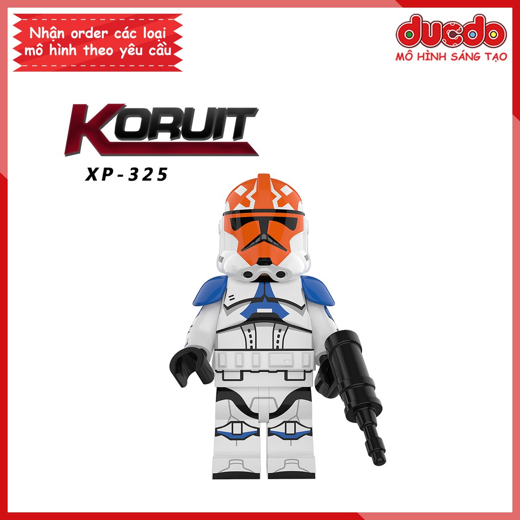 Minifigures các nhân vật trong Star Wars full trang bị - Đồ chơi Lắp ghép Xếp hình Mô hình Mini KORUIT KT1042