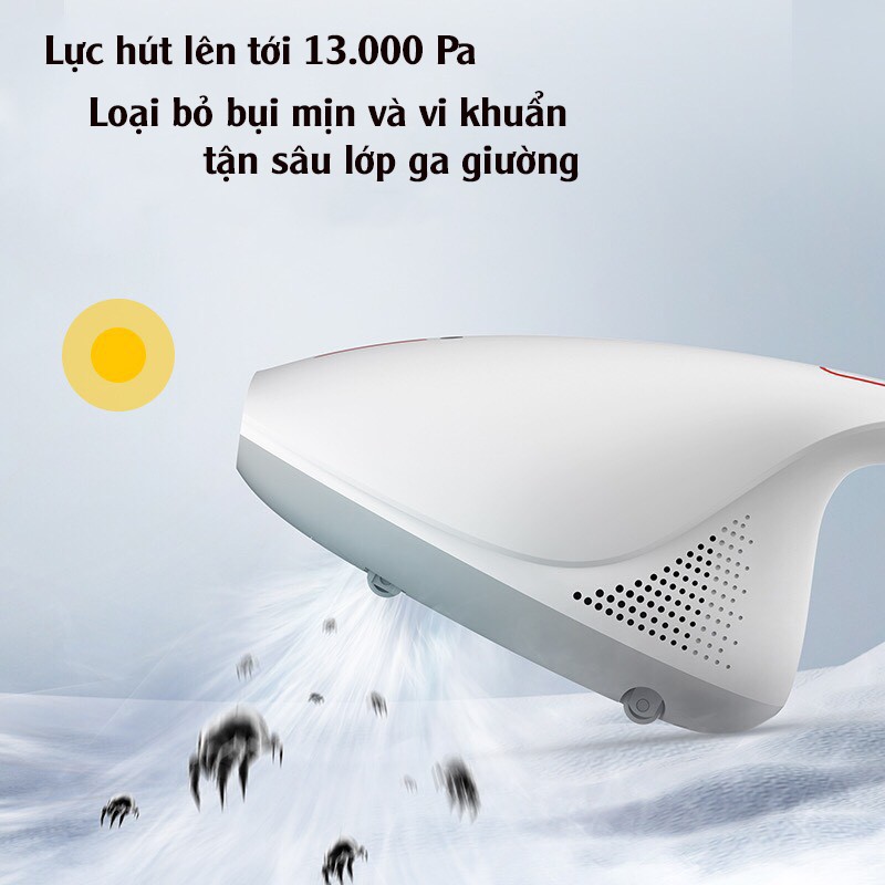 Máy Hút Bụi Diệt Khuẩn Giường Nệm Bằng Tia UV Xiaomi Deerma CM800 - Máy Hút Bụi Mịn Công Suất Lớn 450W