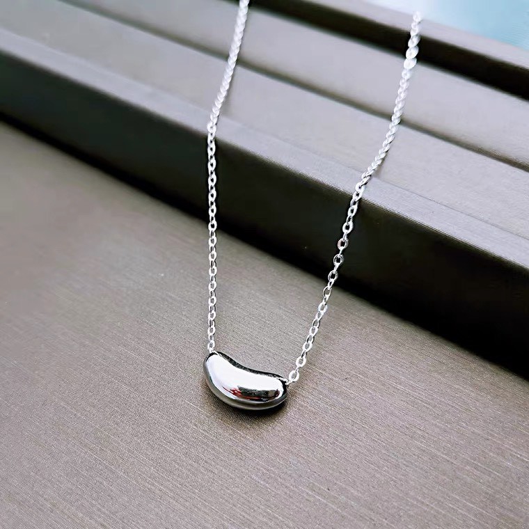 Dây chuyền bạc nữ Tlee, Vòng cổ hạt đậu cute - TleeJewelry