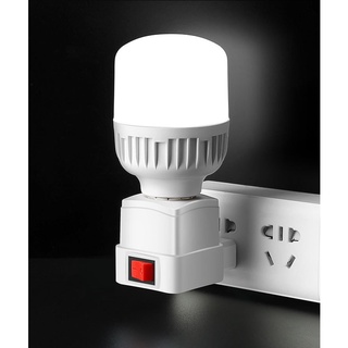 Đui đèn có công tắc ghim ổ điện đa năng