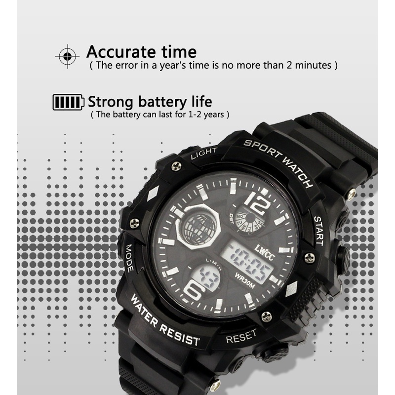 Đồng hồ bơi thời trang Đồng hồ đeo tay đa chức năng chống thấm nước 30M | BigBuy360 - bigbuy360.vn