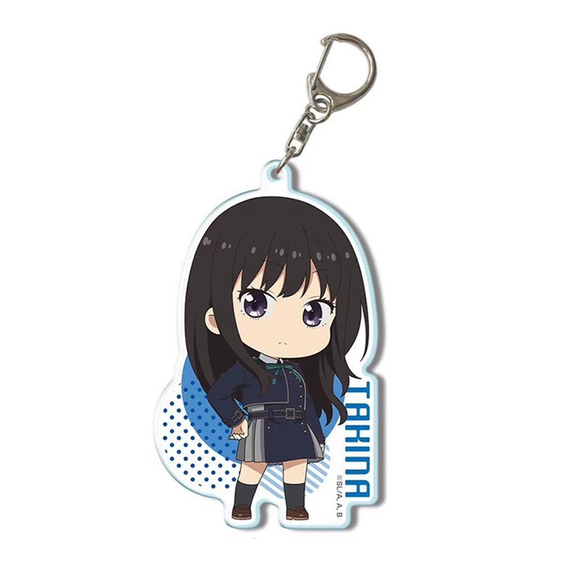 Ygt Móc Khóa Acrylic Hình Lycoris Recoil Nishikigi Chisato Takina Inoue Mizuki Nakahara Hoạt Hình Anime