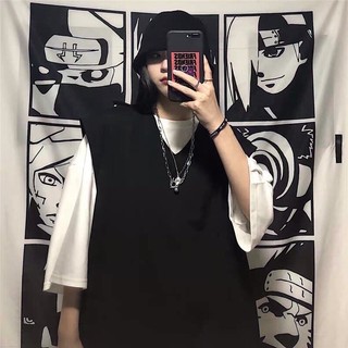 Áo kiểu dáng gile basic màu đen