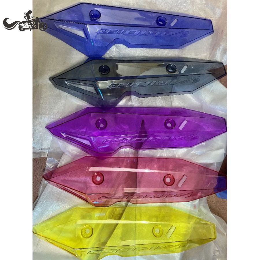 Ốp Pô Vario 2018 Trong Suốt. Hàng Bảo Hành Chính Hãng Zhi.Pat Cao Cấp, Chất Lượng. Nhiều Màu: Vàng, Đỏ, Tím, Xanh &amp; Đen